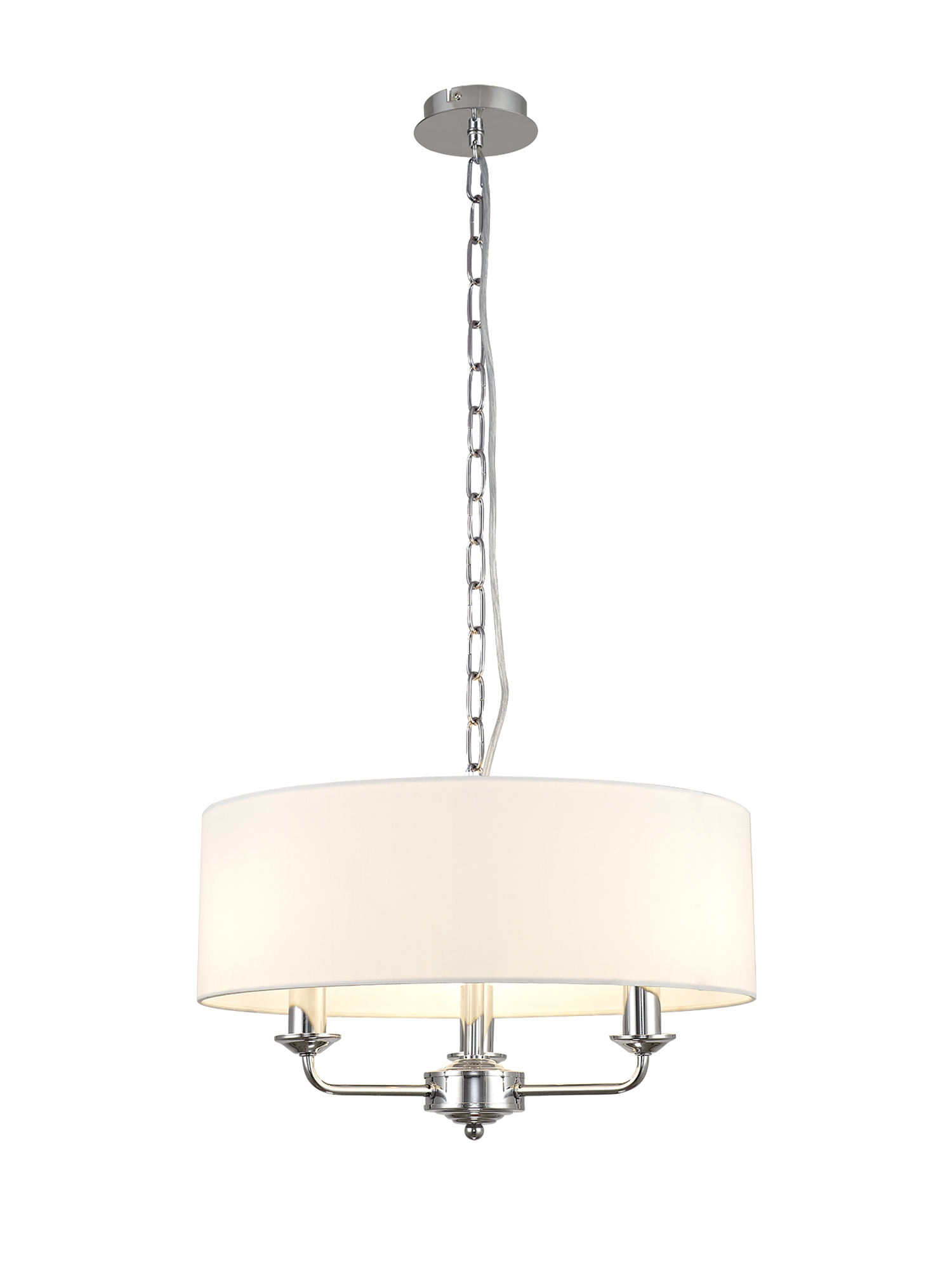 DK0001  Banyan 45cm 3 Light Pendant